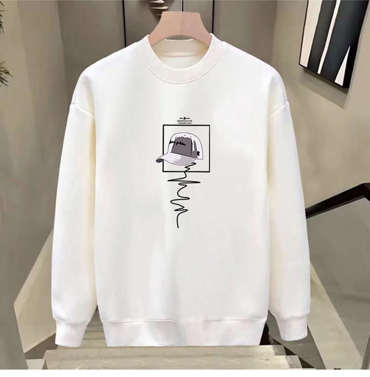 Sweat-shirt garçon en gros, automne, nouveau sweat-shirt sport à col rond, style coréen, haut décontracté, veste tendance pour homme_voghion.com