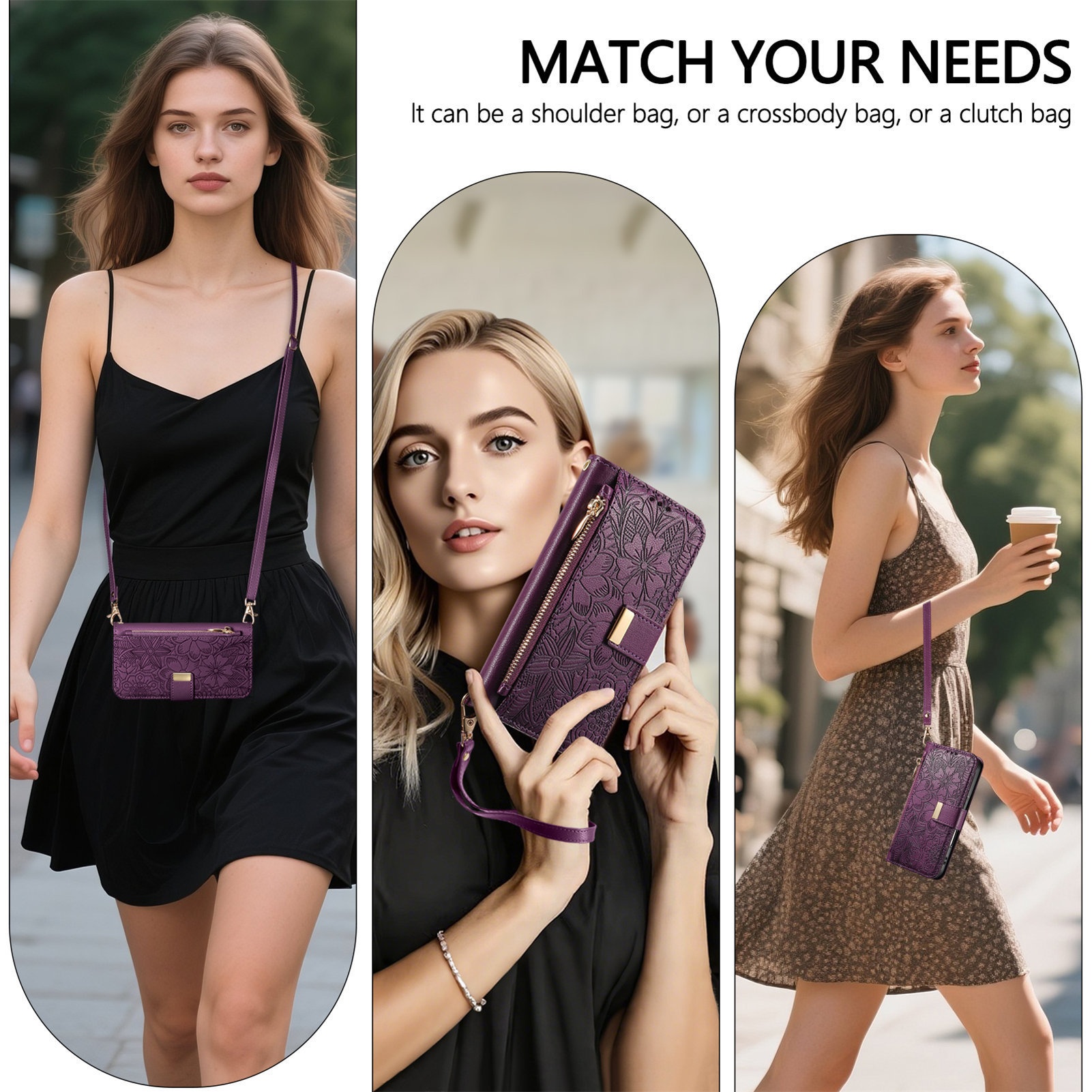 Custodia protettiva in pelle per telefono cellulare giapponese Sharp 4, Sense 9, tracolla lunga, portafoglio, compatibile con TechGlobe_voghion.com