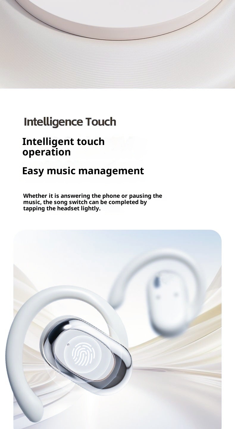 3c Bluetooth Earphones 2024 Cross-Border New Model Air Bone Conduction Wireless Noise Cancelling Over-Ear Headphones_voghion.com