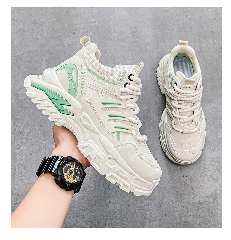 ShoeGlobe Autumn Waterproof Non-Slip Safety Shoes Men's High-Top Outdoor Hiking Sports Casual Thick-Soled Height-Increasing Martin_voghion.com