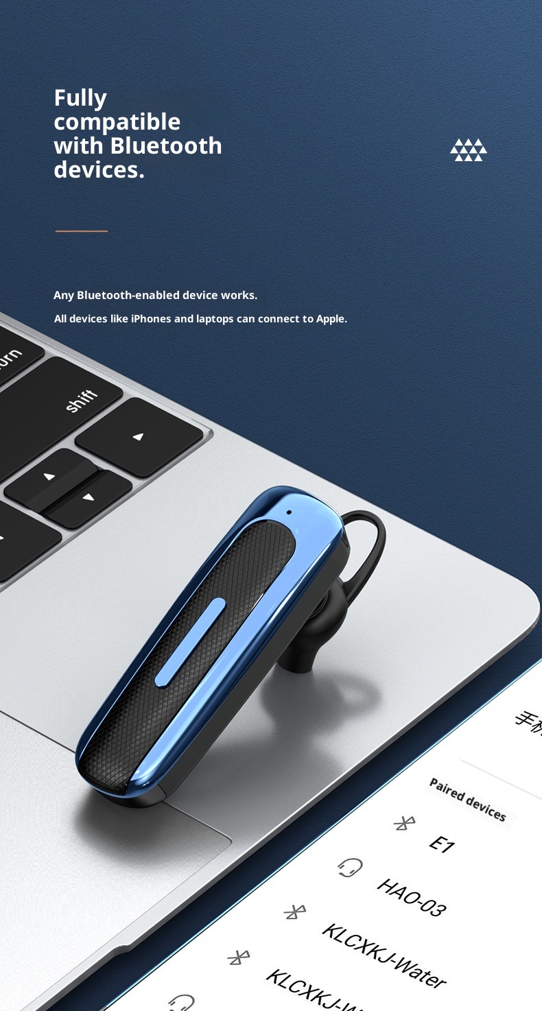 Écouteurs intra-auriculaires Bluetooth stéréo étanches 3c 5.0 pour le sport, mono-auriculaires, en vente en gros. Idéal pour les cadeaux._voghion.com