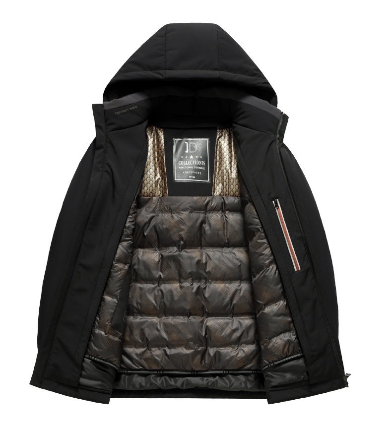 Giacca invernale da uomo con cappuccio staccabile, modello 2025, spessa, per uomo di mezza età_voghion.com