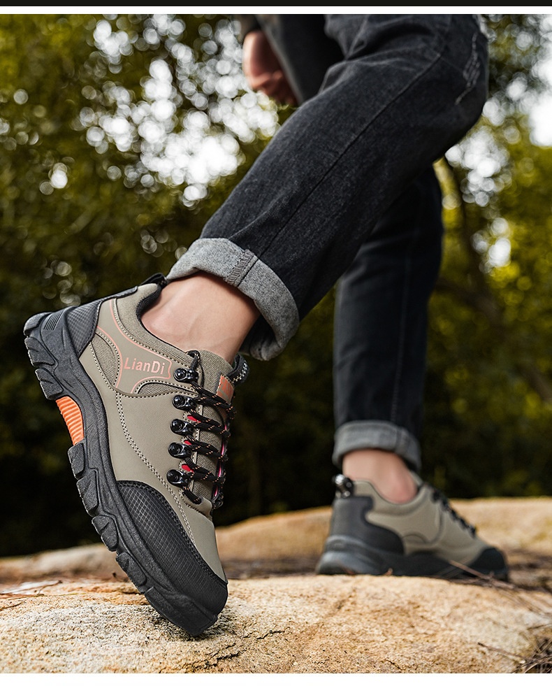 ShoeGlobe Safety 2024 Winter New Outdoor Hiking Non-Slip Trendy Men's Casual Thick-Soled Retro Work Shoes_voghion.com