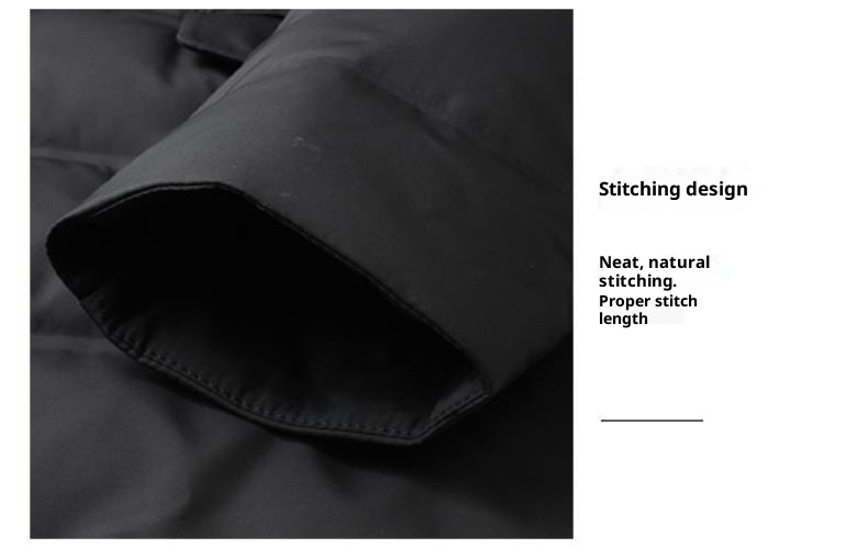 Chaqueta de plumón de pato para hombre, estilo casual y cálido, ideal para el invierno._voghion.com