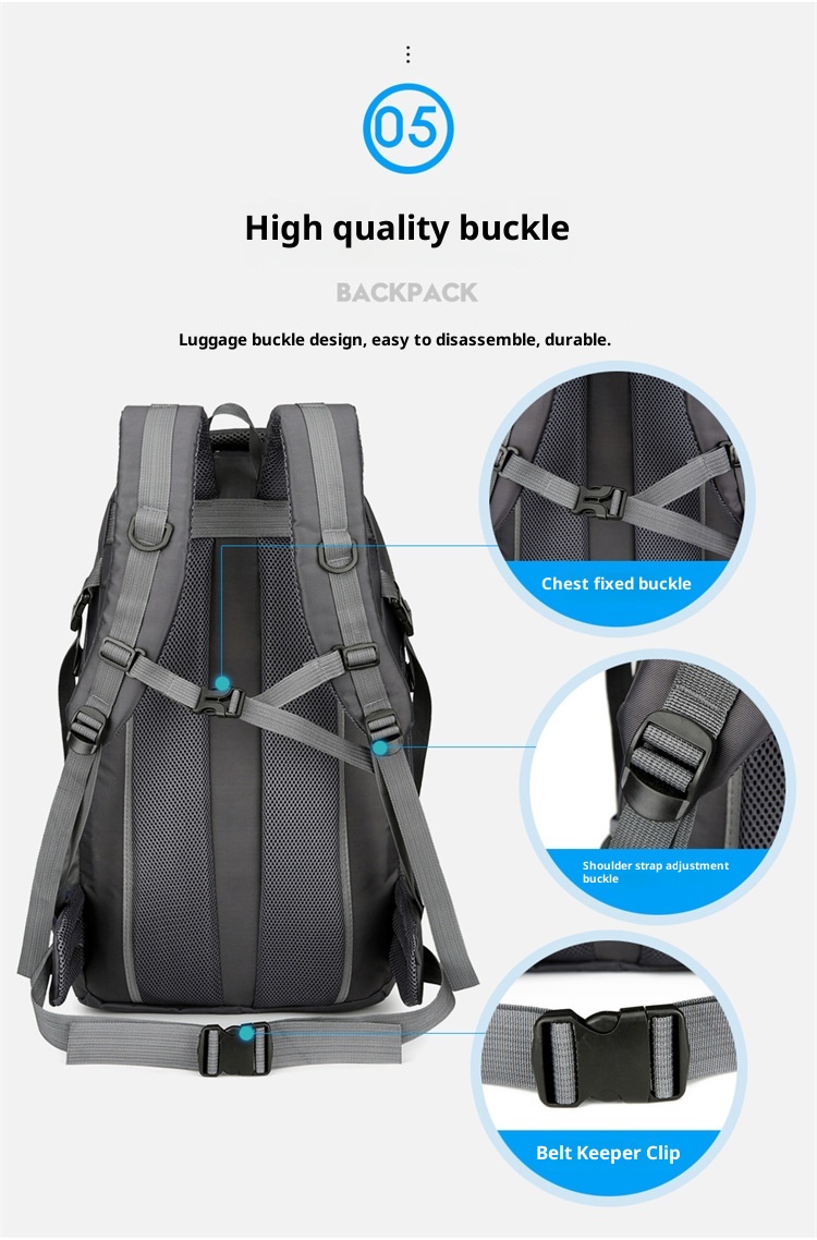 ActiveGo Sports Lare Capacity Water-Resistant Oxford Cloth Campin Backpack Men's Hikin Lon-Distance Travel Women's Luae_voghion.com
