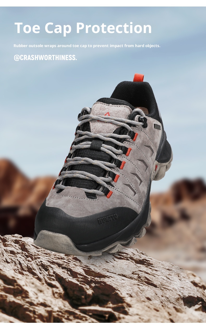 ShoeGlobe Hantu Hiking 2025 Spring New Outdoor Women's Non-Slip Foot Protection Grippy Cushioning Wear-Resistant Casual Trekking_voghion.com