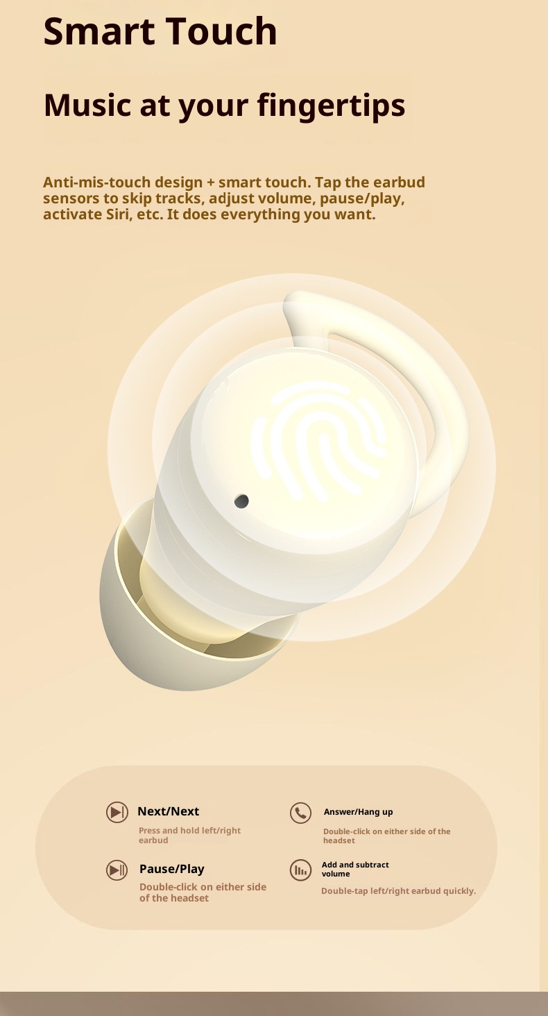 3c X62 Cross-border 2025 Nuovi auricolari wireless TWS in-ear mini sportivi Bluetooth con batteria a lunga durata_voghion.com