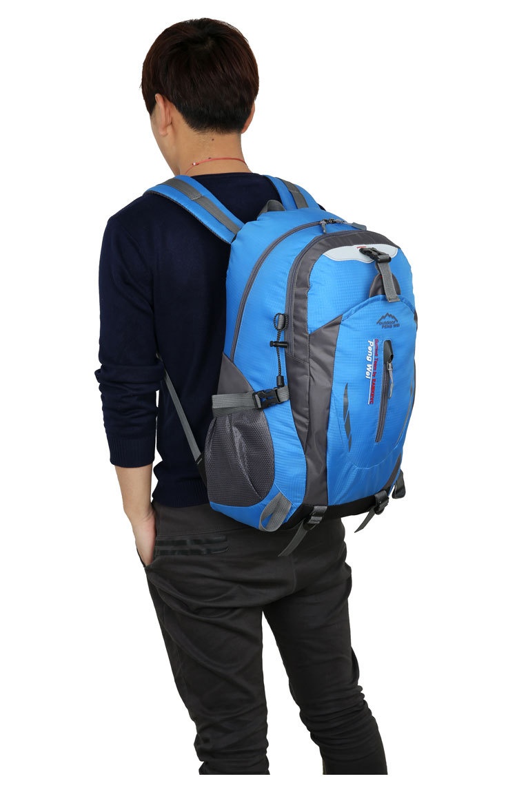 ActiveGo Pengwei Men's Backpack School Outdoor Sports Hiking Bag Water-Resistant Casual Trekking Portable Large Capacity_voghion.com