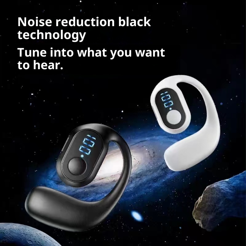 3c Auricolare Bluetooth wireless con gancio singolo per l'orecchio digitale di livello più venduto per sport, giochi, basso consumo energetico, lungo_voghion.com