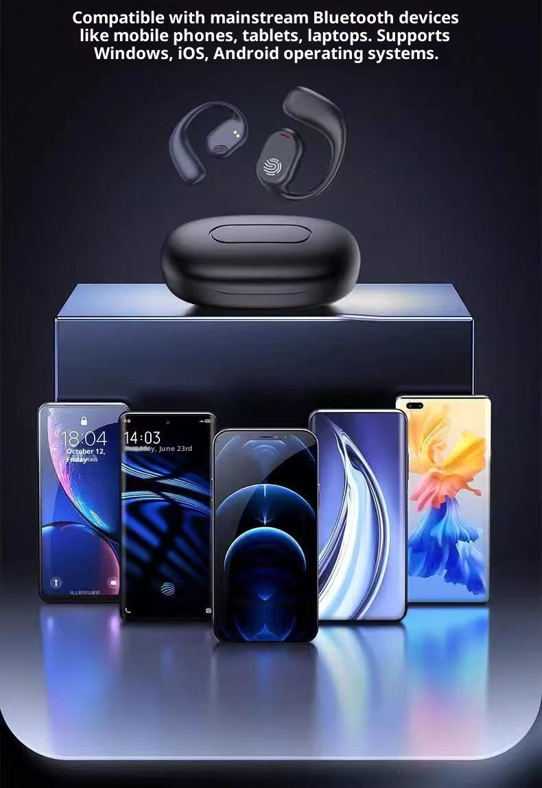 3c Cross-Border OWS Hot-Selling GT280 Bluetooth Over-Ear Sports Earphones Ultra-Long Battery Life Noise Cancelling_voghion.com