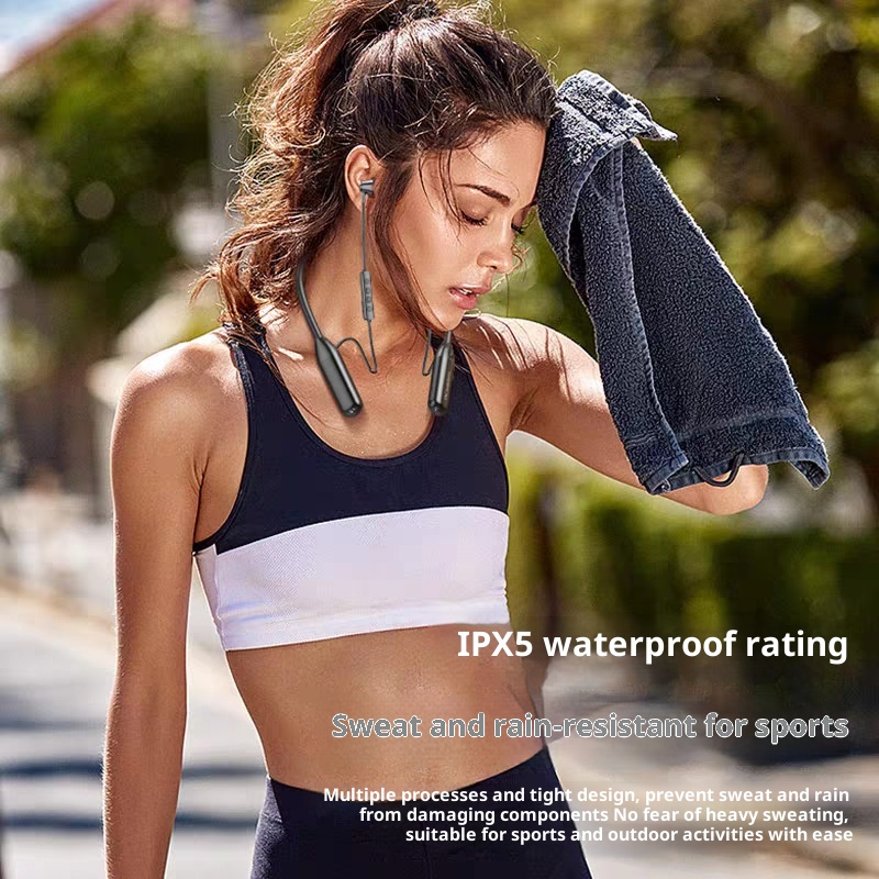 3c Produttore Disponibile in magazzino Cuffie auricolari Bluetooth sportive wireless con archetto da collo Grandi, batteria a lunga durata, cancellazione del rumore, suono stereo_voghion.com