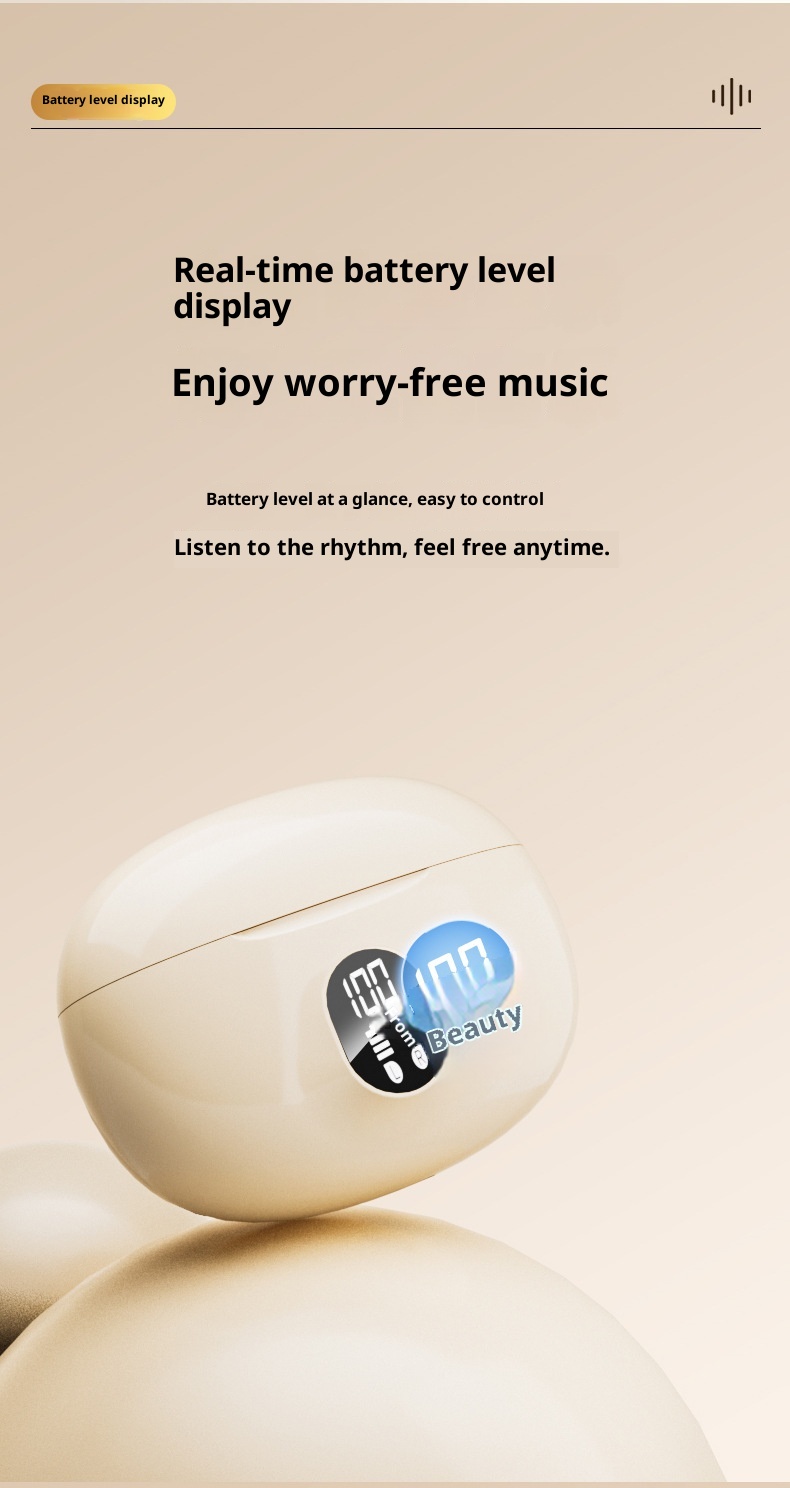 3c Wholesale 2025 New 895B S510 Digital Display Bluetooth Noise Cancelling Leakage Comfortable No Delay Headphones_voghion.com