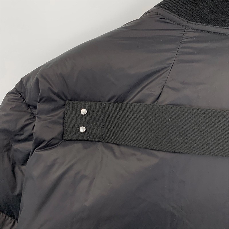 Doudoune homme SUBHUMAN, couleur unie, fermeture éclair, coupe ample, légère et chaude._voghion.com