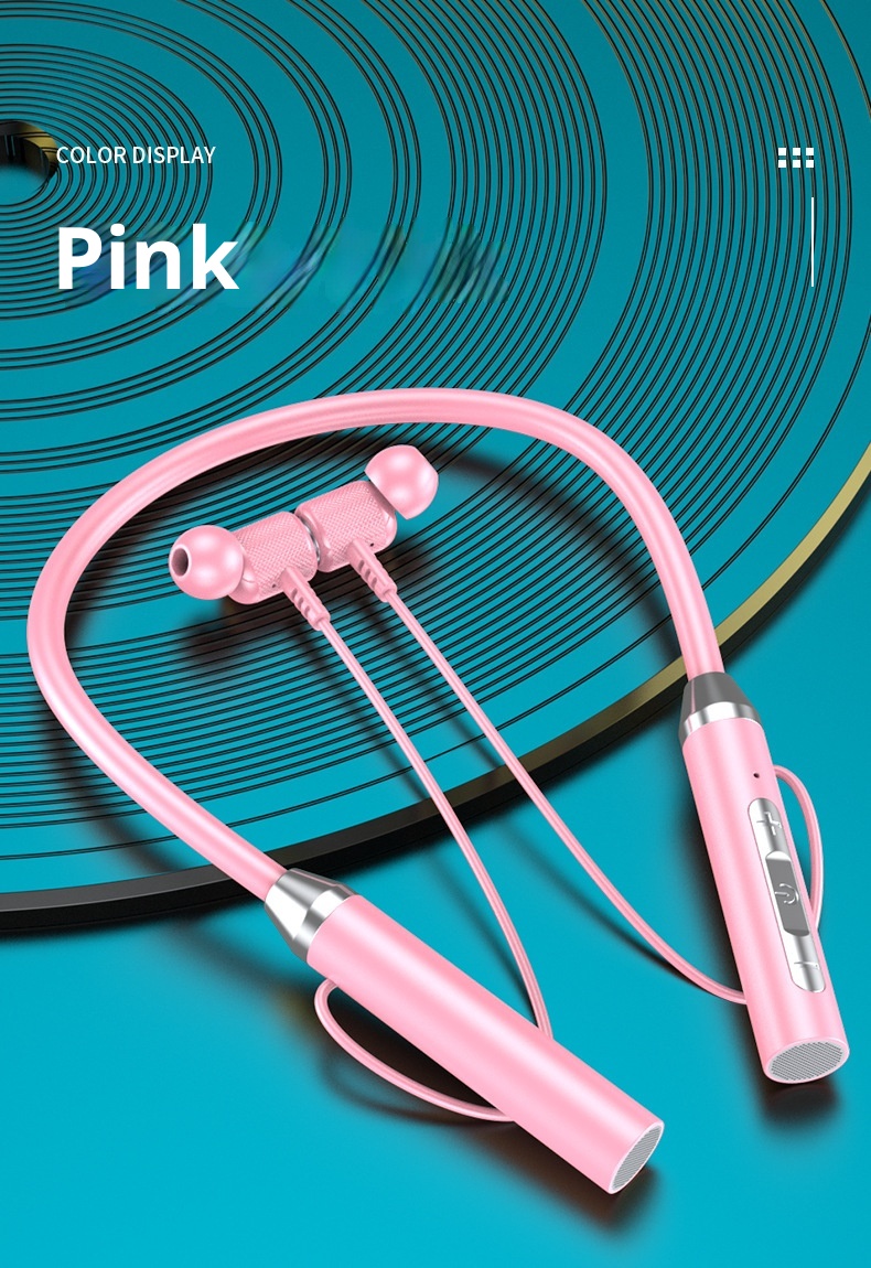 Selezione Premium 3c Cuffie auricolari wireless Bluetooth più vendute, con archetto da collo, sportive, in-ear, da appendere al collo, durata della batteria ultra lunga_voghion.com