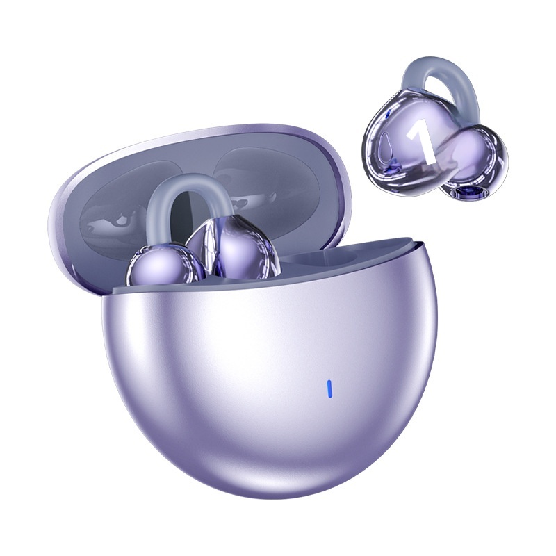 3c Cross-frontal New Cross Conduction Bone Conduction Bluetooth Clip Ear AI Intelligent Translation Wireless Long Battery Life Sports Noise_voghion.com