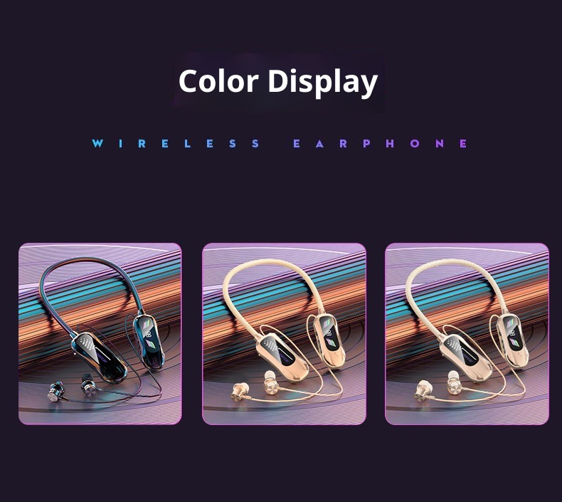 3c Cross-Border Berlin Sound 2025 Neue kabellose Bluetooth-Kopfhörer mit Nackenbügel, In-Ear-Design, extrem lange Akkulaufzeit, ideal für Sport_voghion.com