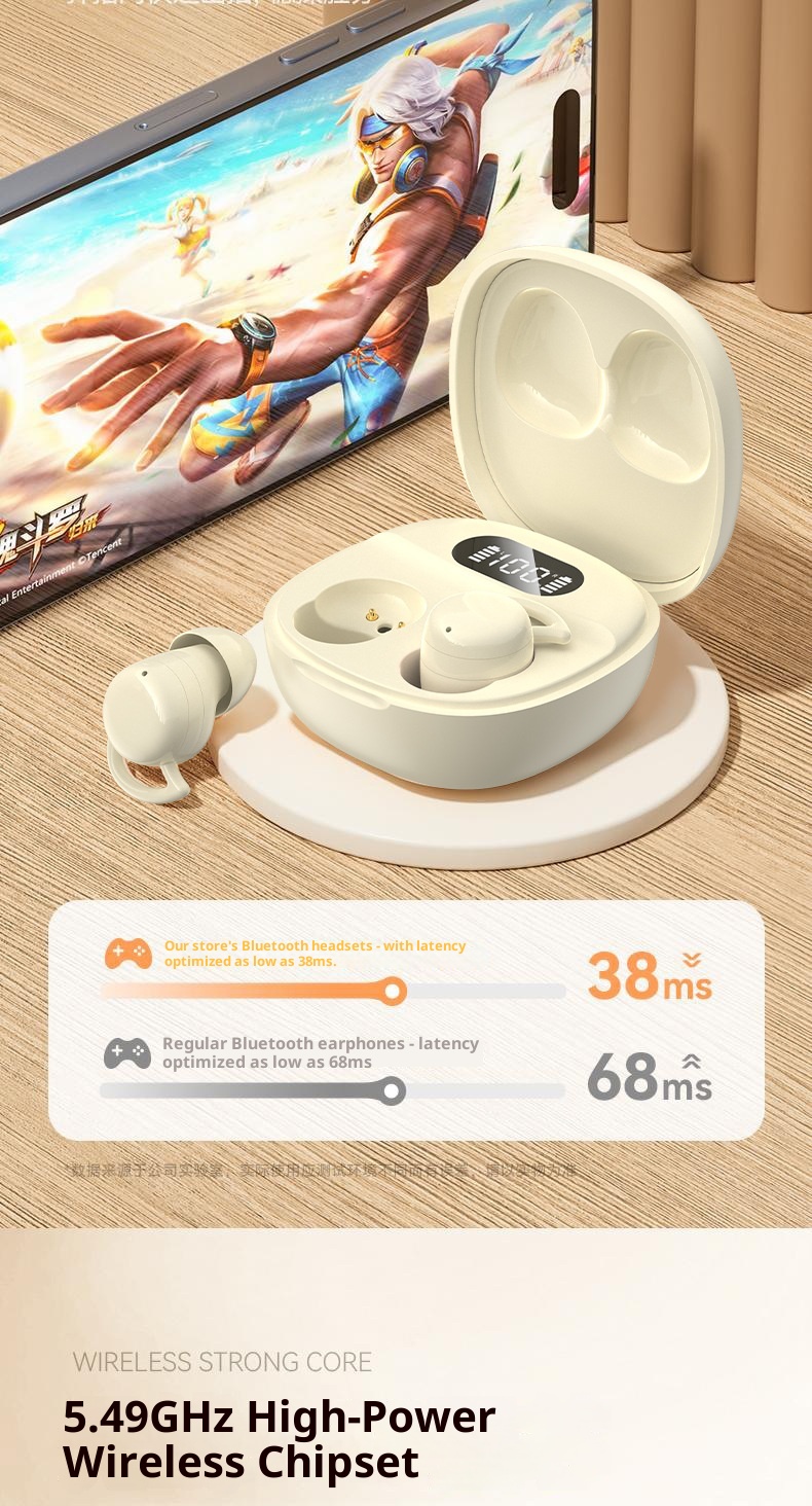 3c X62 Cross-border 2025 Nuovi auricolari wireless TWS in-ear mini sportivi Bluetooth con batteria a lunga durata_voghion.com