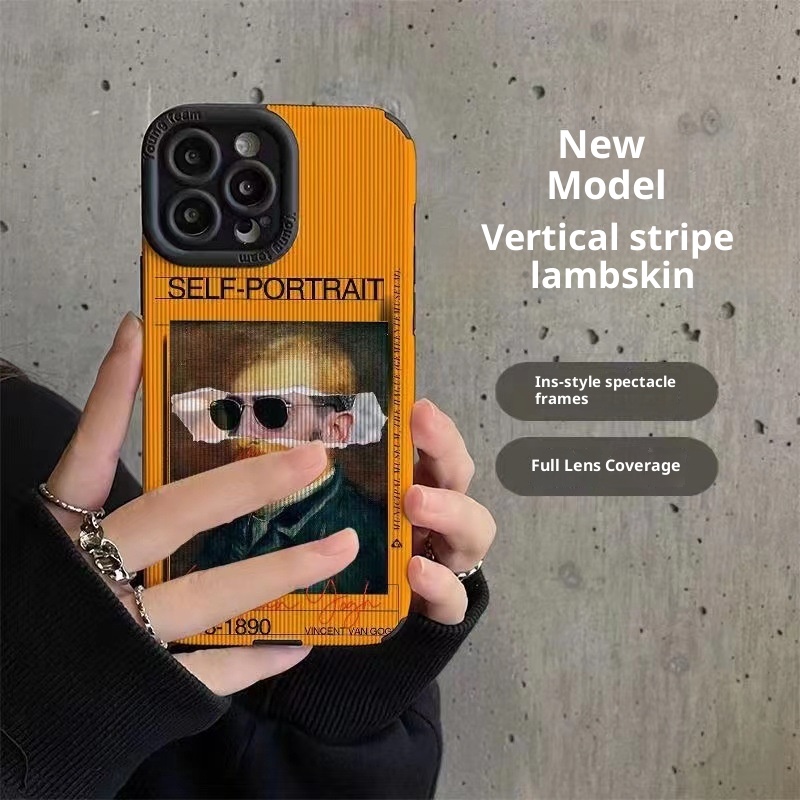 TechGlobe Uyumlu Van Gogh Yağlı Boya Tablo 14 Max Telefon Kılıfı Yeni iPhone 13 Pro Yaratıcı Kişilik 12_voghion.com