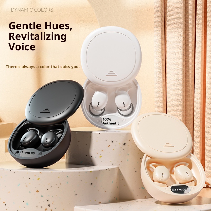 3c M73 Cross-Border Hot-Selling Wireless Bluetooth In-Ear Mini Digital Display Long Battery Life Sleep Noise Cancelling_voghion.com