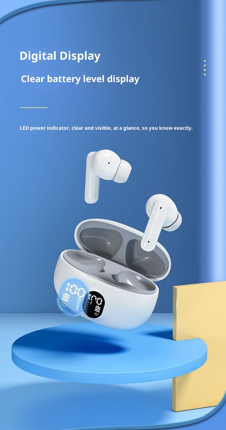 3c Cross-border New 895B In-ear True Wireless Bluetooth Running Sports Ultra-long Battery Life Noise Reduction_voghion.com