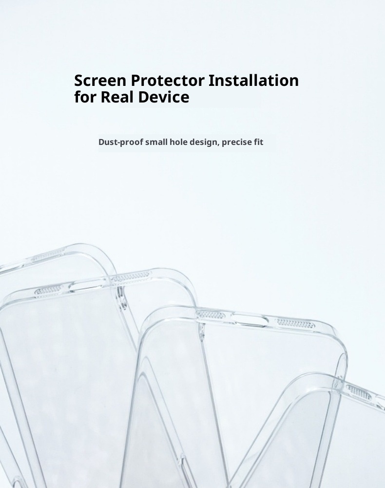 Étui rigide transparent TechGlobe compatible avec iPhone 16 et iPhone 15 Pro Max, avec protection d'objectif intégrée et couverture intégrale._voghion.com