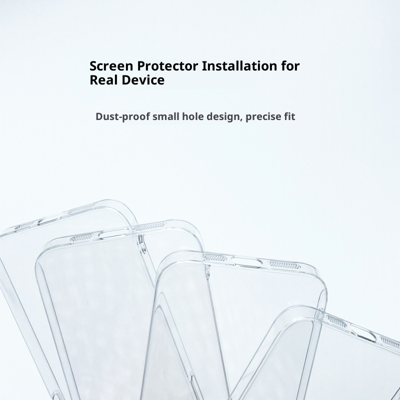 Étui rigide transparent TechGlobe compatible avec iPhone 16 et iPhone 15 Pro Max, avec protection d'objectif intégrée et couverture intégrale._voghion.com