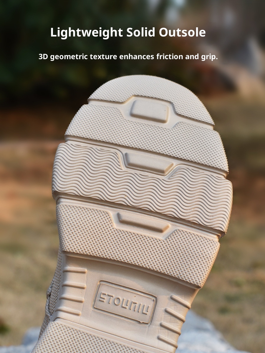 ShoeGlobe Outdoor Ultra-Light Waterproof Puncture-Resistant Training Boots For Men, Non-Slip, Windproof, Sandproof Desert Boots,_voghion.com