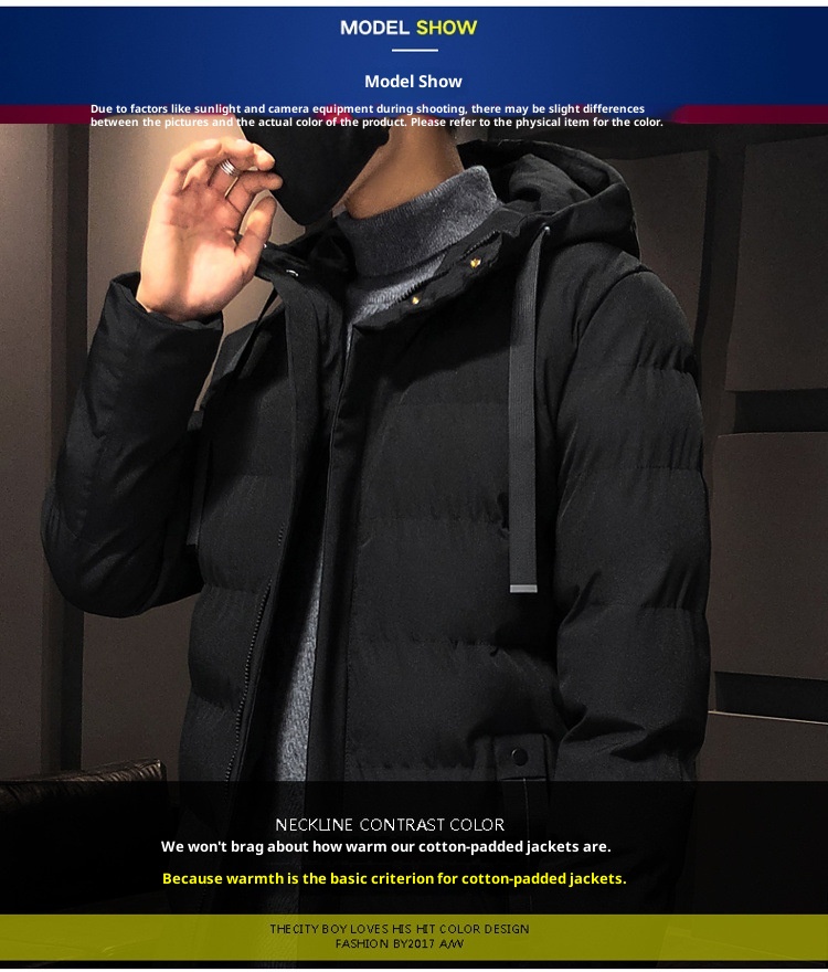 Herren-Midlong-Mantel im koreanischen Stil, trendig, dick gefüttert, Winter 2022, neue Daunen-Baumwolljacke_voghion.com