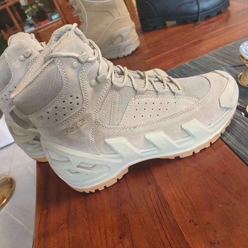 ShoeGlobe 3512 Enthusiast Combat Scarpe da trekking tattiche da uomo, impermeabili, antiscivolo, stivali militari, trekking e arrampicata all'aperto_voghion.com