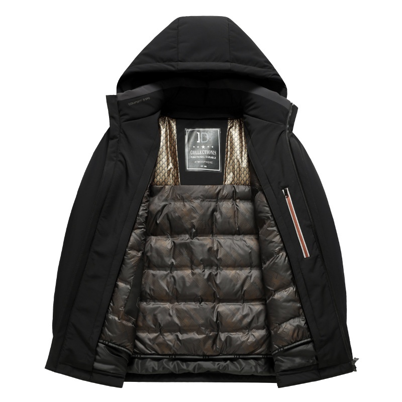 Giacca invernale da uomo con cappuccio staccabile, modello 2025, spessa, per uomo di mezza età_voghion.com