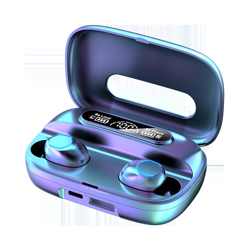 3c M9 Cross-Border New Wireless Bluetooth TWS In-Ear Long Battery Life High Sound Quality Huaqiangbei Earbuds Wholesale_voghion.com