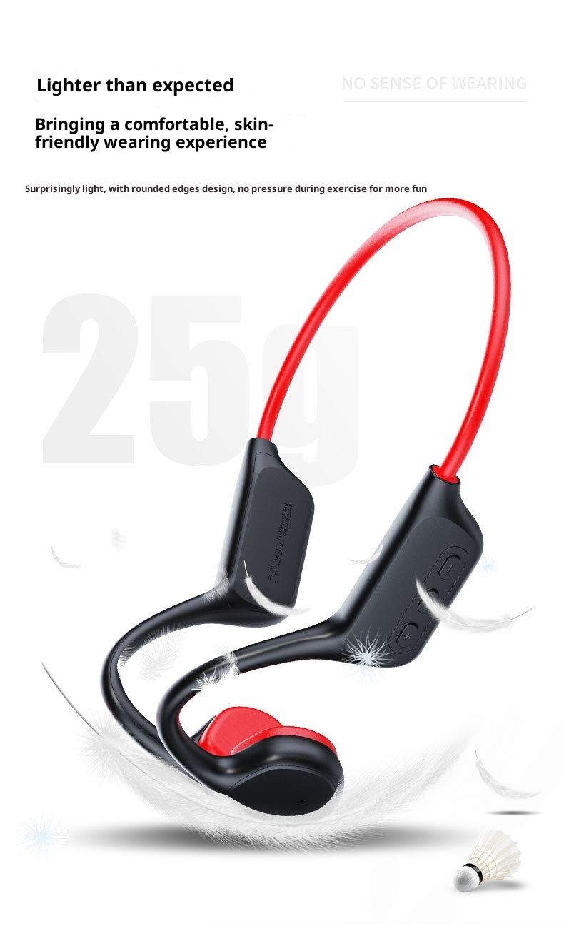 3c New X7 Knochenleitungs-Bluetooth-Headset mit 32 GB Speicher, wasserdicht, für Sport und Telefonate – Weltweit führender Bestseller_voghion.com
