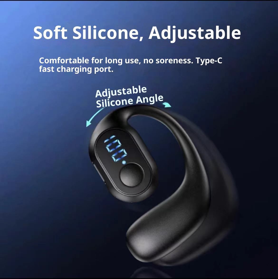 3c OWS Bluetooth-Ohrhörer mit extrem langer Akkulaufzeit, grenzüberschreitender Huaqiangbei-Geräuschunterdrückung und echter kabelloser In-Ear-Unterstützung_voghion.com