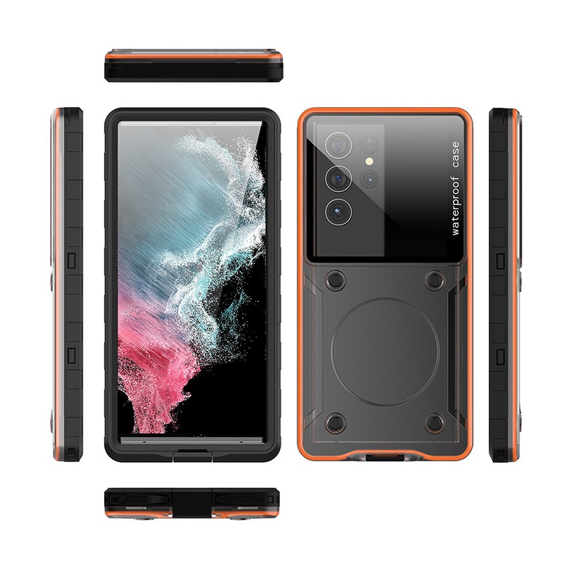 TechGlobe Suitable For Huawei Xiaomi Samsung Phone Waterproof Case Touchscreen Swimming Sealed Diving 15 Underwater_voghion.com