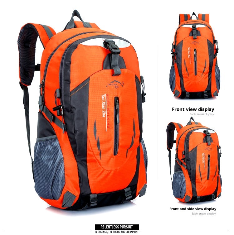 Sac à dos ActiveGo pour l'alpinisme transfrontalier, léger, grande capacité, résistant à l'eau, pour les voyages et les activités sportives décontractées._voghion.com