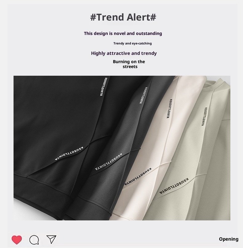 boy ACU Men's Clothing|Heavyweight American Style Crew Neck Autumn Winter Sweatshirt For Men, Structured Patchwork Pullover_voghion.com