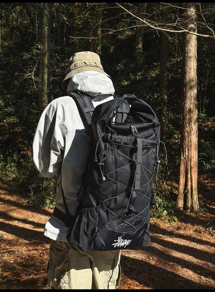 ActiveGo Cross-border New Unisex Outdoor Hiking Large Capacity Climbing Camping Trekking Bag Travel Backpack_voghion.com