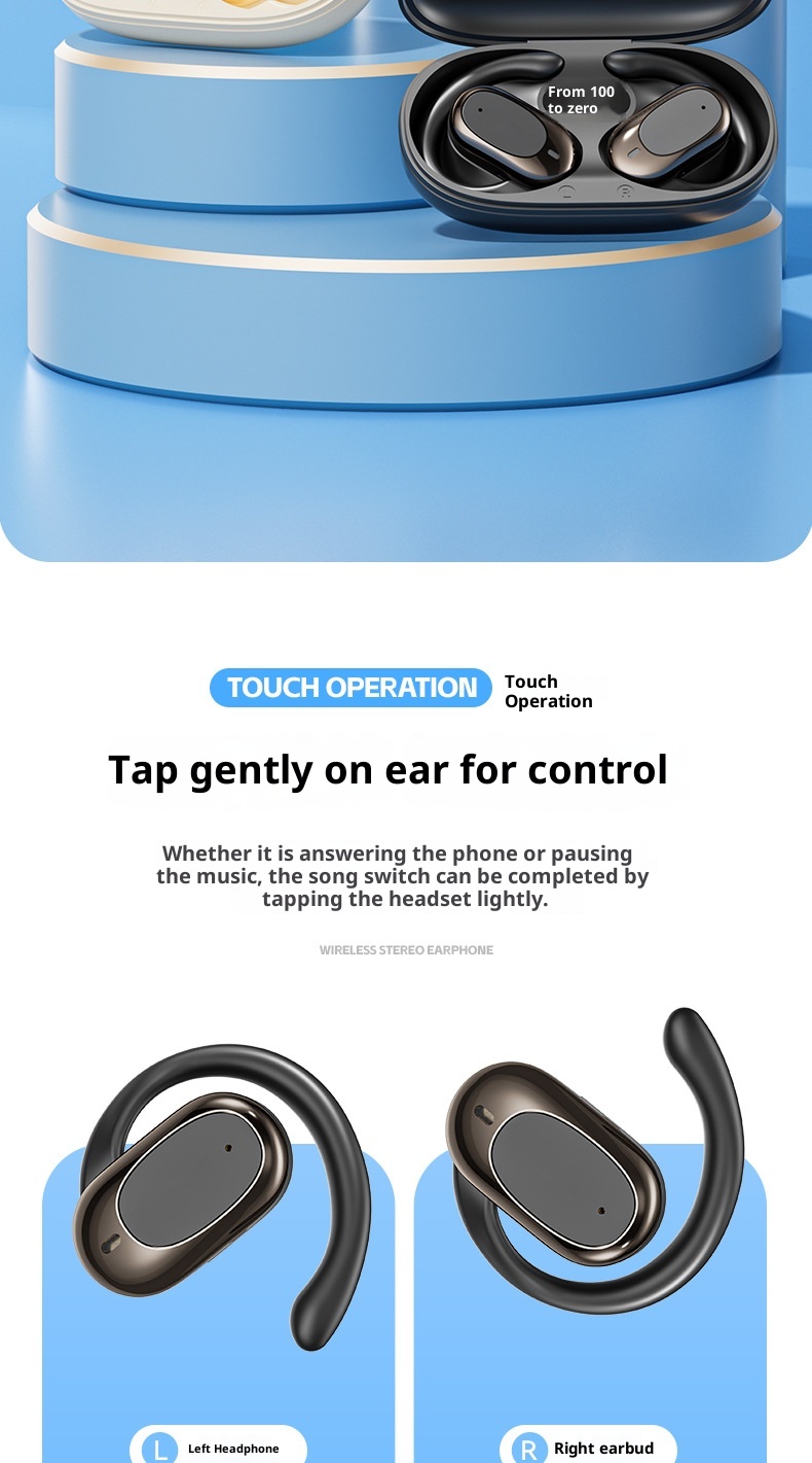 3c M57 Cross-Border Private Model Bluetooth 2024 New TWS Sports Running Earphones Wholesale_voghion.com