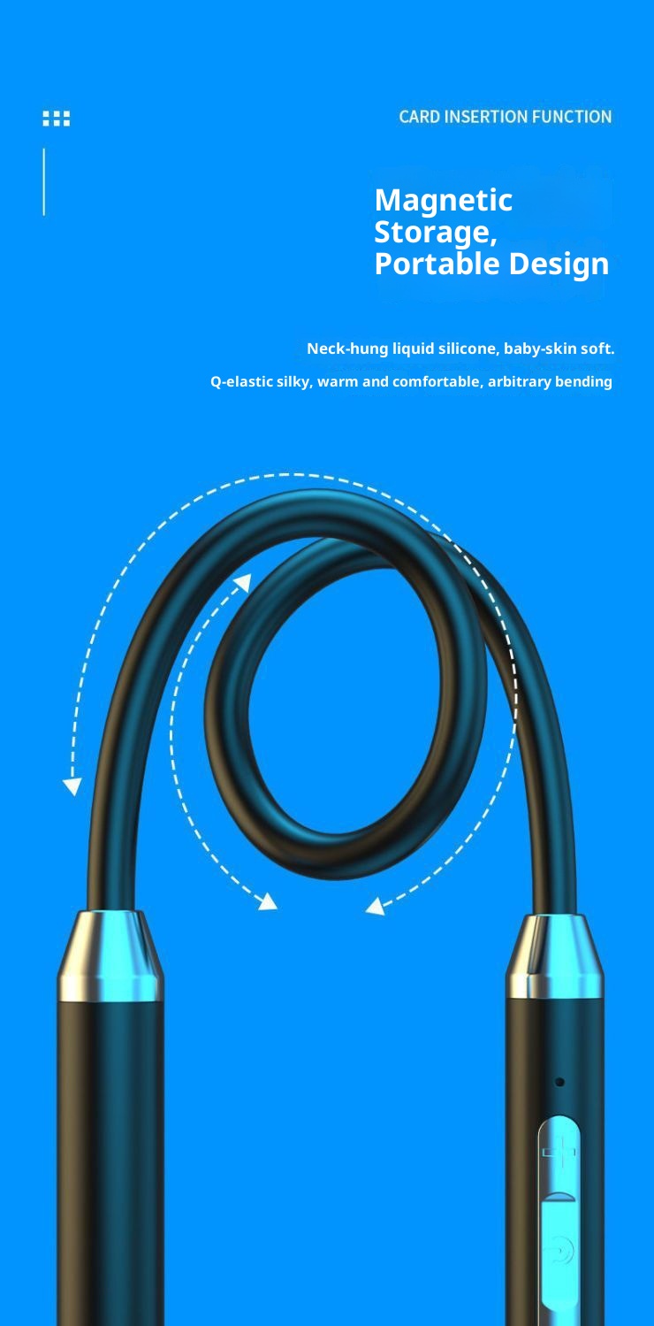 3c all'ingrosso Bluetooth Wireless Sport Neckband Doppio Orecchio In-Ear Collo Appeso Batteria a Lunga Durata Computer Rumore Cancellazione_voghion.com