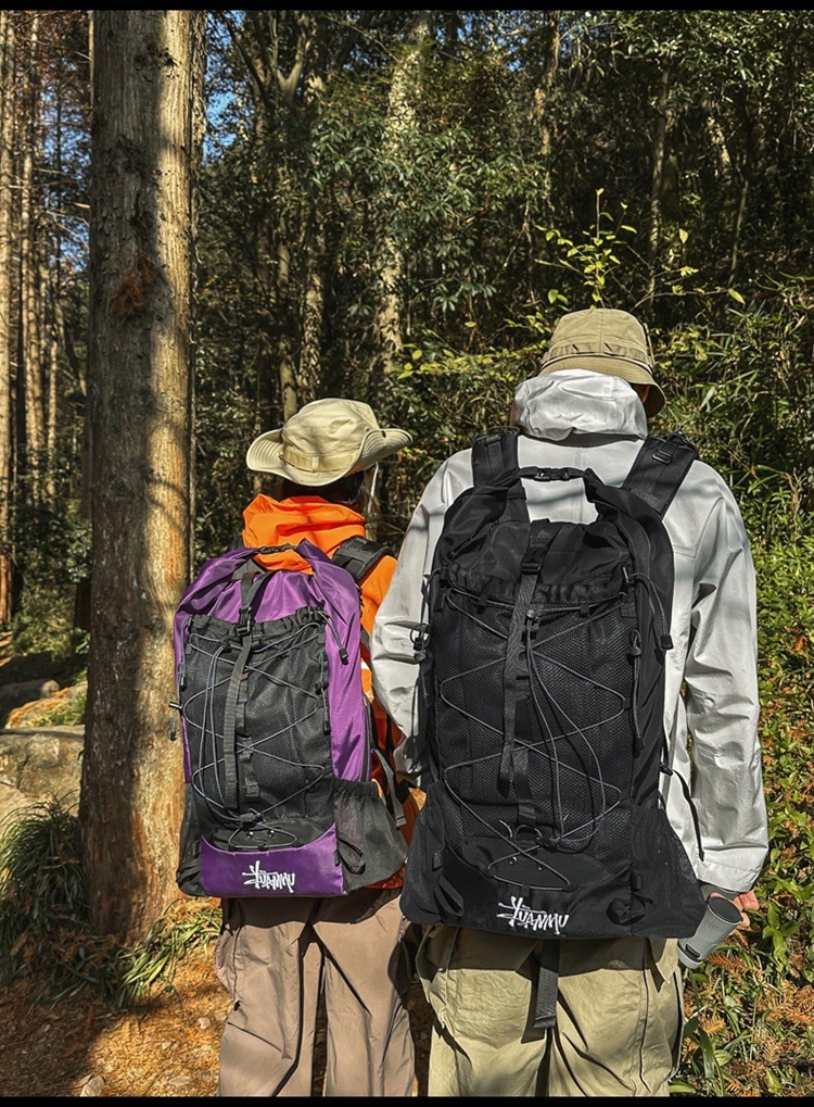 ActiveGo Cross-border New Unisex Outdoor Hiking Large Capacity Climbing Camping Trekking Bag Travel Backpack_voghion.com