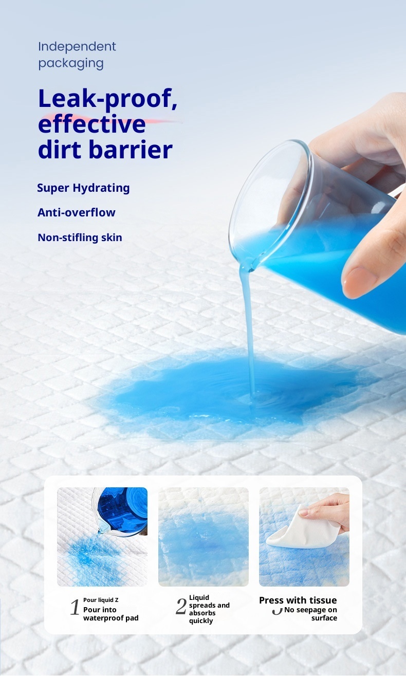 Drap-housse jetable imperméable et résistant à l'huile LuvBox Sexy Push Oil, idéal pour matelas d'hôtel et sextoys pour couples._voghion.com