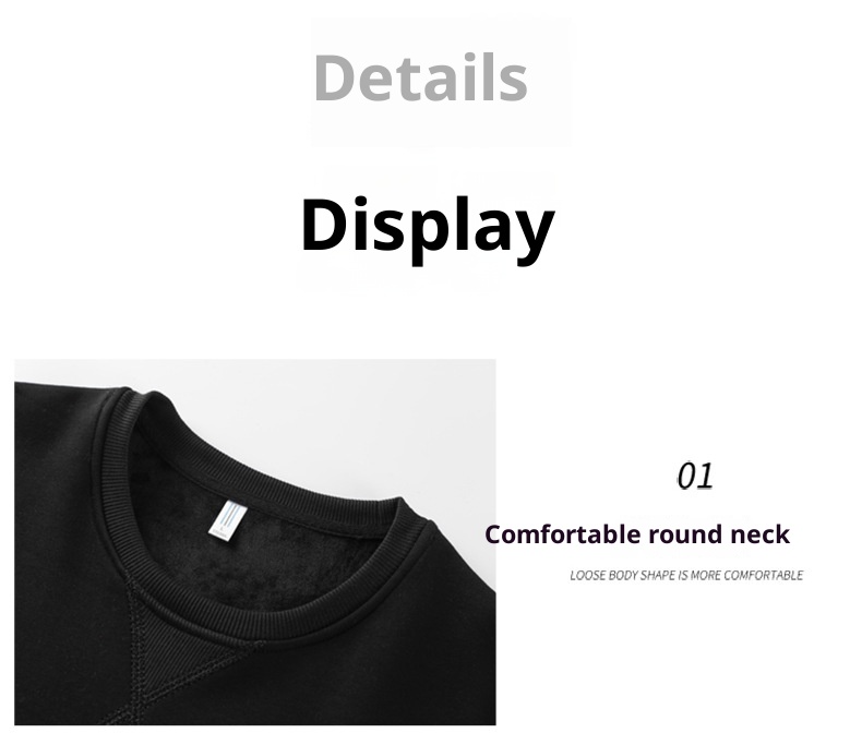 boy 2025 Spring Autumn Base Shirt Crew Neck Sweatshirt New Korean Version Loose Long Sleeve T-Shirt Men's_voghion.com