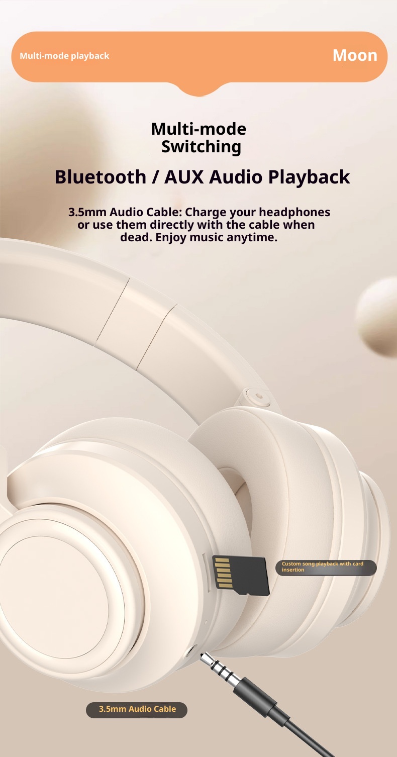 3c Nuove cuffie Bluetooth over-ear Huaqiangbei JST-32A con slot per schede, vendute a prezzi competitivi, direttamente dal produttore_voghion.com