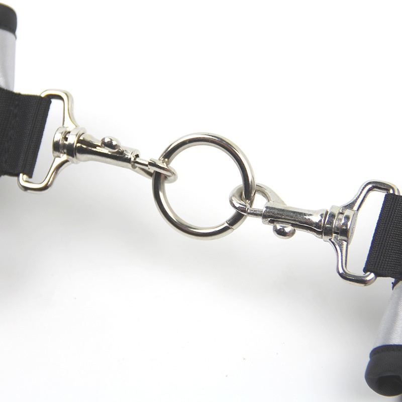 LuvBox Nuovo Stile Cinturino Una Parola Multi Cerchio Legatura Restrizione Letto Erotico Alternativa SM Regolabile Mani E Piedi Giocattoli Sessuali_voghion.com