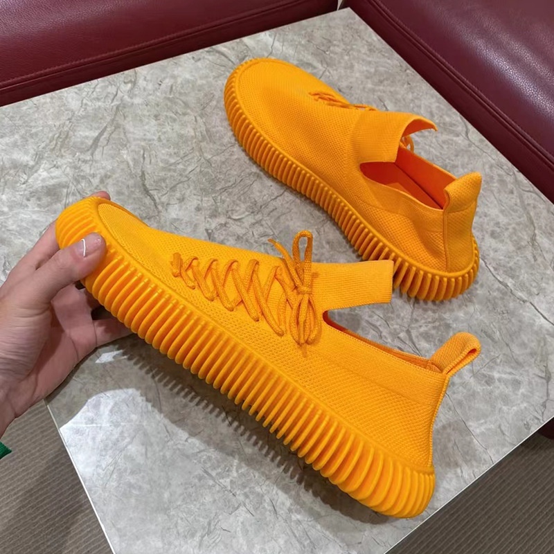 Zees Zees Zees 2025 Neue BA.BV Mesh Atmungsaktive Freizeit-Sneaker Schnürschuhe aus Canvas Slip-on Sockenschuhe Damen Flats_voghion.com