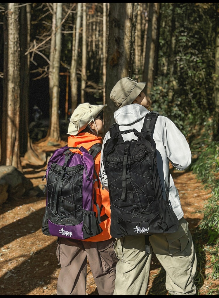 ActiveGo Cross-border New Unisex Outdoor Hiking Large Capacity Climbing Camping Trekking Bag Travel Backpack_voghion.com