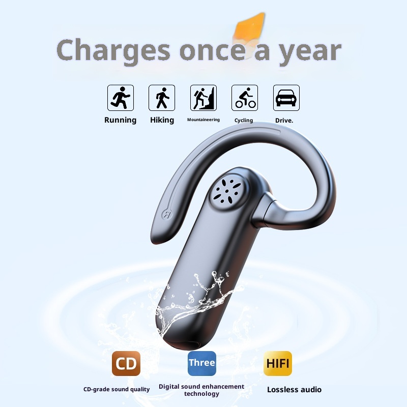 3c New OWS Bluetooth Headphones Bone Conduction Wireless Open Ear Running Noise Cancelling Stereo_voghion.com