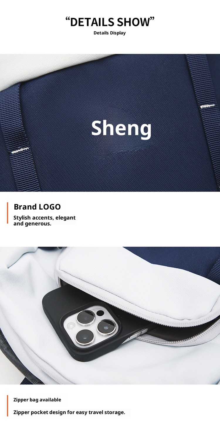 Sac à dos ActiveGo Cross-border Nouveau sac à dos grande capacité, léger et multifonctionnel pour les voyages, la randonnée et les activités de plein air - Sac cadeau_voghion.com