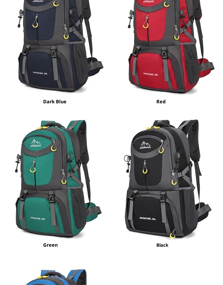 ActiveGo 30L Hiking Men's Double Shoulder Bag Women's Lightweight Outdoor Professional Waterproof 2025 New Large Capacity Travel_voghion.com