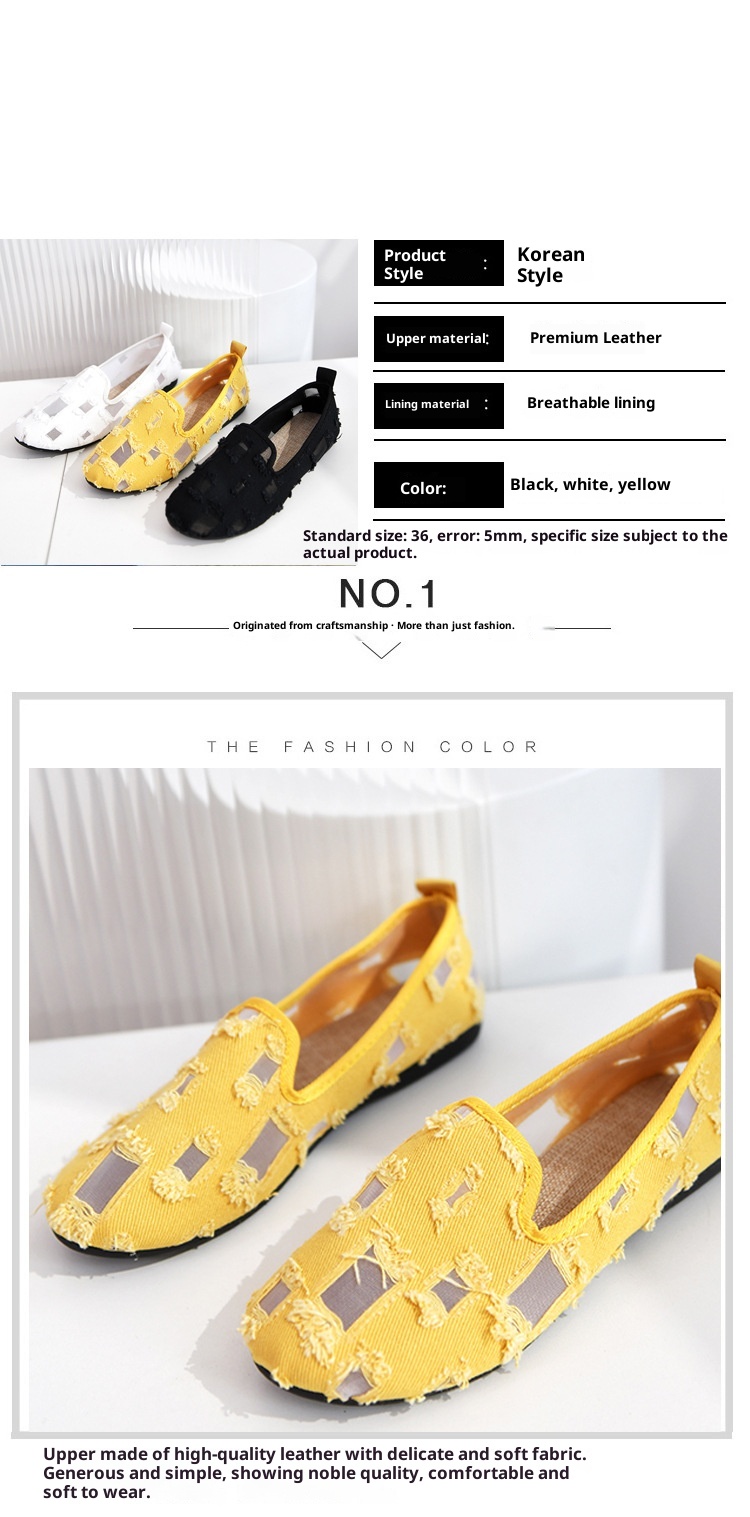 Mocassini da donna piccoli, stile fragranza, in rete, piatti, traforati, estivi, traspiranti, slip-on, con lacci, pigri, taglia grande, singoli_voghion.com